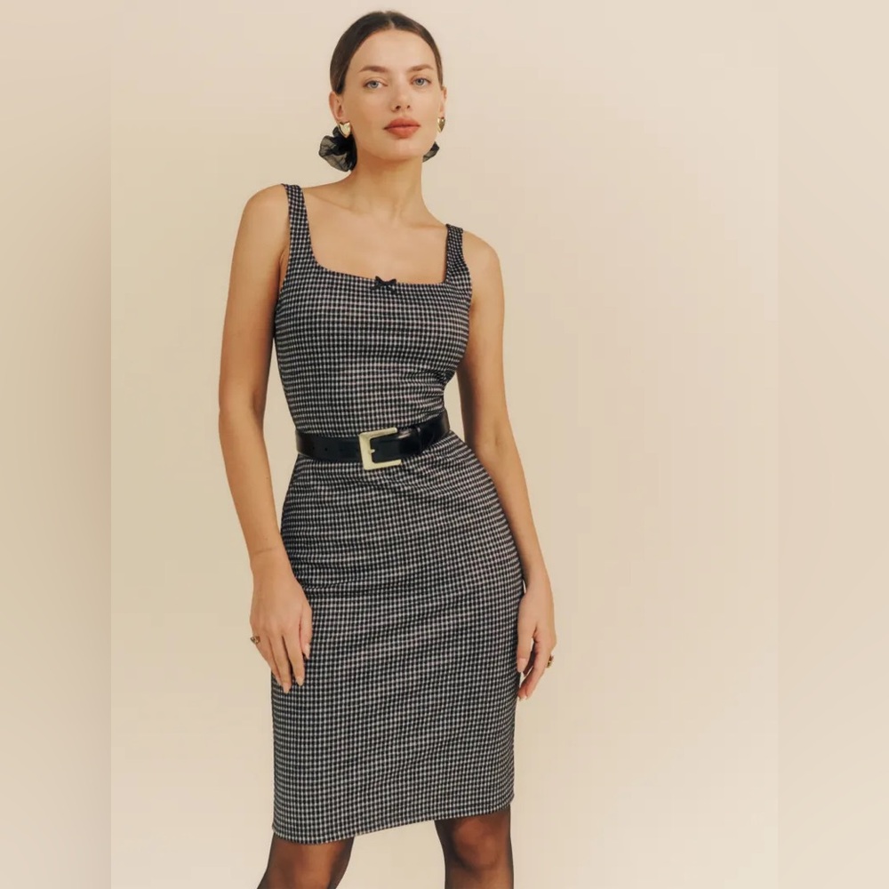 Reformation Kenora Gingham dress